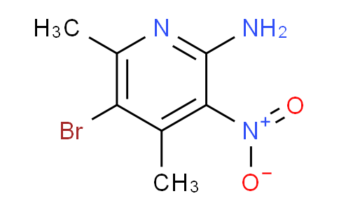 CAS No. 89791-76-4, 5-Bromo-4,6-dimethyl-3-nitropyridin-2-amine