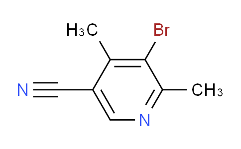CAS No. 63644-86-0, 5-Bromo-4,6-dimethylnicotinonitrile