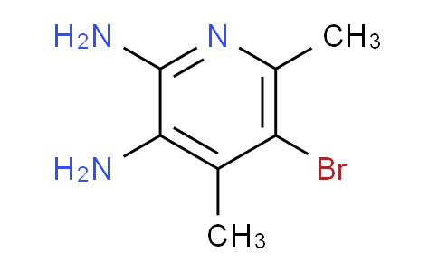 CAS No. 89728-15-4, 5-Bromo-4,6-dimethylpyridine-2,3-diamine