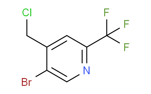 CAS No. 1372096-38-2, 5-Bromo-4-(chloromethyl)-2-(trifluoromethyl)pyridine