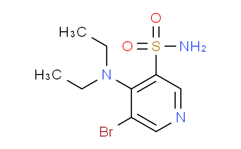 1352499-44-5 | 5-Bromo-4-(diethylamino)pyridine-3-sulfonamide