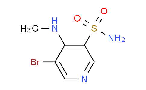CAS No. 1352531-83-9, 5-Bromo-4-(methylamino)pyridine-3-sulfonamide