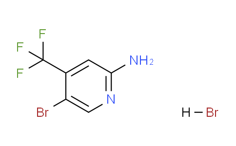 CAS No. 1208081-51-9, 5-Bromo-4-(trifluoromethyl)pyridin-2-amine hydrobromide