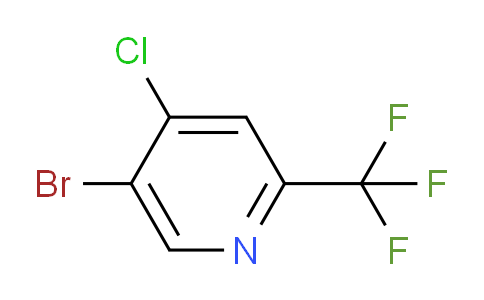 CAS No. 1211537-20-0, 5-Bromo-4-chloro-2-(trifluoromethyl)pyridine