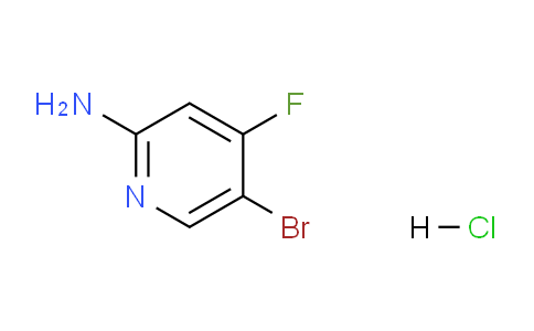 CAS No. 1185767-18-3, 5-Bromo-4-fluoropyridin-2-amine hydrochloride