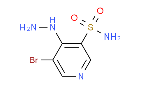 CAS No. 1352497-80-3, 5-Bromo-4-hydrazinylpyridine-3-sulfonamide