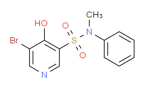CAS No. 1352516-86-9, 5-Bromo-4-hydroxy-N-methyl-N-phenylpyridine-3-sulfonamide