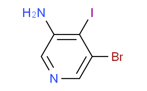 CAS No. 1805270-42-1, 5-Bromo-4-iodopyridin-3-amine