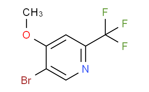 CAS No. 1256790-33-6, 5-Bromo-4-methoxy-2-(trifluoromethyl)pyridine