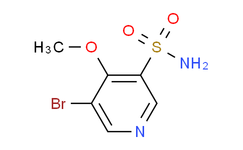 CAS No. 1352516-39-2, 5-Bromo-4-methoxypyridine-3-sulfonamide