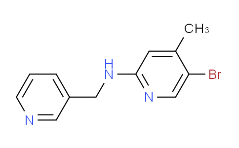 CAS No. 1220038-49-2, 5-Bromo-4-methyl-N-(pyridin-3-ylmethyl)pyridin-2-amine