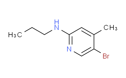 CAS No. 1220034-12-7, 5-Bromo-4-methyl-N-propylpyridin-2-amine