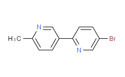 CAS No. 1187164-08-4, 5-Bromo-6'-methyl-2,3'-bipyridine