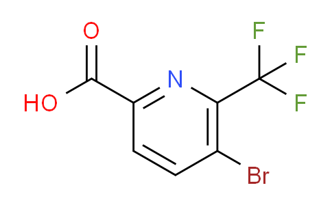 CAS No. 1211541-06-8, 5-Bromo-6-(trifluoromethyl)picolinic acid