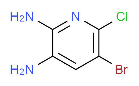CAS No. 1195519-49-3, 5-Bromo-6-chloropyridine-2,3-diamine