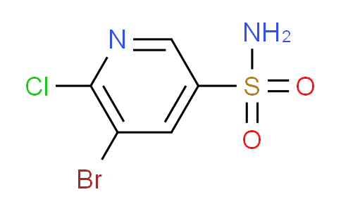 CAS No. 622815-58-1, 5-Bromo-6-chloropyridine-3-sulfonamide