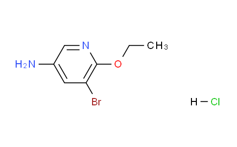 CAS No. 1187386-05-5, 5-Bromo-6-ethoxypyridin-3-amine hydrochloride