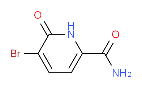 CAS No. 1823915-93-0, 5-Bromo-6-oxo-1,6-dihydropyridine-2-carboxamide