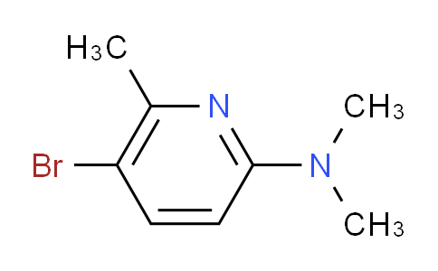 CAS No. 910054-73-8, 5-Bromo-N,N,6-trimethylpyridin-2-amine