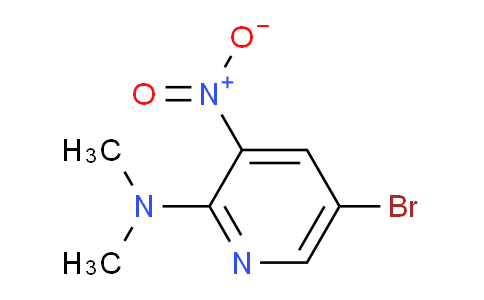CAS No. 1040682-46-9, 5-Bromo-N,N-dimethyl-3-nitropyridin-2-amine