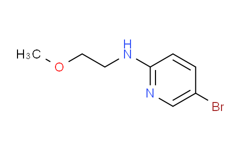 CAS No. 1005010-02-5, 5-Bromo-N-(2-methoxyethyl)pyridin-2-amine