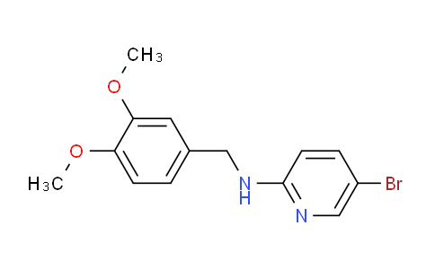 CAS No. 1153530-85-8, 5-Bromo-N-(3,4-dimethoxybenzyl)pyridin-2-amine