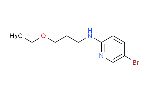 CAS No. 1036555-29-9, 5-Bromo-N-(3-ethoxypropyl)pyridin-2-amine
