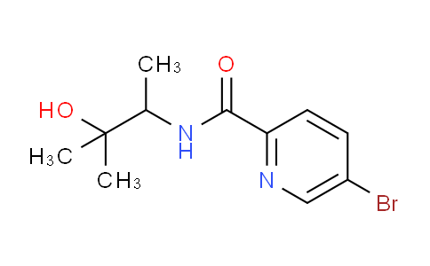CAS No. 1823237-36-0, 5-Bromo-N-(3-hydroxy-3-methylbutan-2-yl)picolinamide