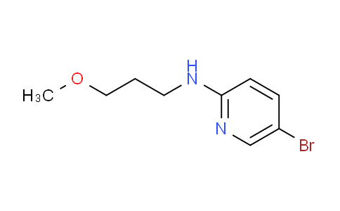 CAS No. 1094433-13-2, 5-Bromo-N-(3-methoxypropyl)pyridin-2-amine