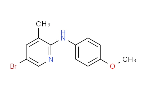 CAS No. 1219967-28-8, 5-Bromo-N-(4-methoxyphenyl)-3-methylpyridin-2-amine