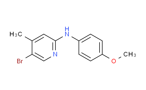CAS No. 1220020-43-8, 5-Bromo-N-(4-methoxyphenyl)-4-methylpyridin-2-amine