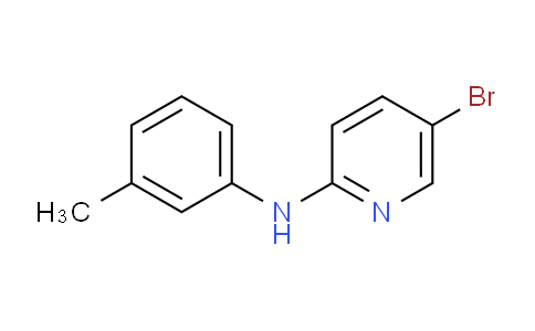 CAS No. 1219964-39-2, 5-Bromo-N-(m-tolyl)pyridin-2-amine