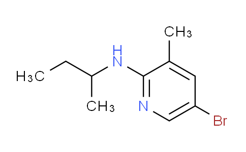 CAS No. 1220037-19-3, 5-Bromo-N-(sec-butyl)-3-methylpyridin-2-amine