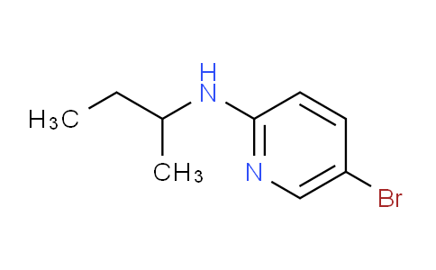 CAS No. 1041513-33-0, 5-Bromo-N-(sec-butyl)pyridin-2-amine