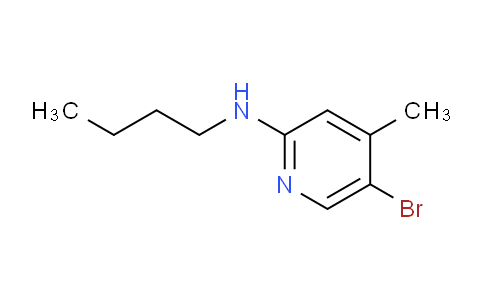 CAS No. 1220034-17-2, 5-Bromo-N-butyl-4-methylpyridin-2-amine