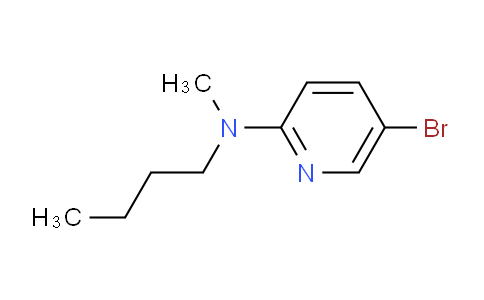 CAS No. 1220030-69-2, 5-Bromo-N-butyl-N-methylpyridin-2-amine