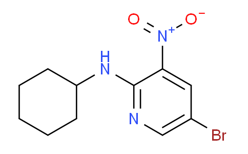 CAS No. 1033202-38-8, 5-Bromo-N-cyclohexyl-3-nitropyridin-2-amine