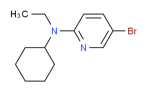 CAS No. 1220038-76-5, 5-Bromo-N-cyclohexyl-N-ethylpyridin-2-amine