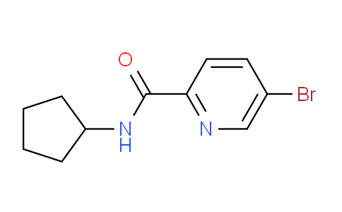 CAS No. 845305-91-1, 5-Bromo-N-cyclopentylpicolinamide
