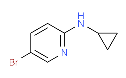 CAS No. 885266-96-6, 5-Bromo-N-cyclopropylpyridin-2-amine