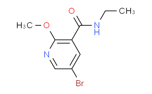 CAS No. 1315544-54-7, 5-Bromo-N-ethyl-2-methoxynicotinamide