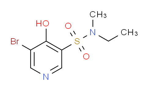 CAS No. 1352499-59-2, 5-Bromo-N-ethyl-4-hydroxy-N-methylpyridine-3-sulfonamide