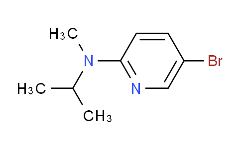 CAS No. 1247382-28-0, 5-Bromo-N-isopropyl-N-methylpyridin-2-amine