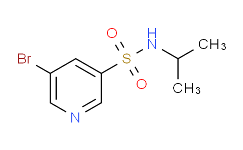 CAS No. 1240282-56-7, 5-Bromo-N-isopropylpyridine-3-sulfonamide