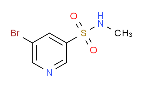 CAS No. 173999-19-4, 5-Bromo-N-methylpyridine-3-sulfonamide