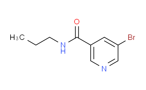 CAS No. 1187386-41-9, 5-Bromo-N-propylnicotinamide