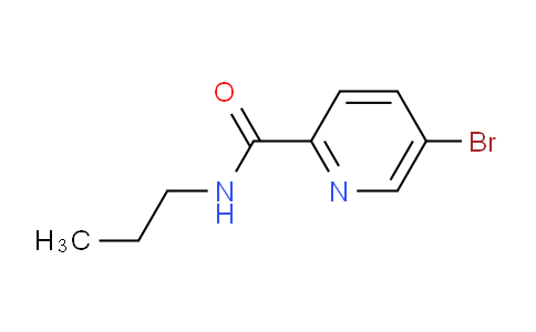 CAS No. 845305-89-7, 5-Bromo-N-propylpicolinamide