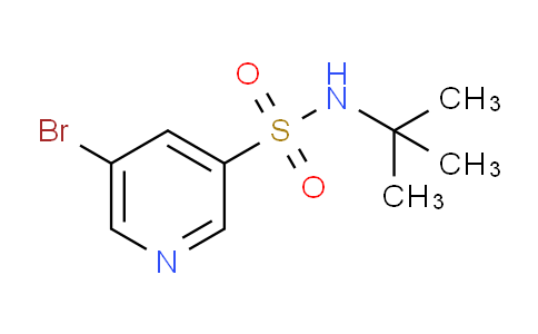 CAS No. 911111-80-3, 5-Bromo-N-tert-butylpyridine-3-sulfonamide
