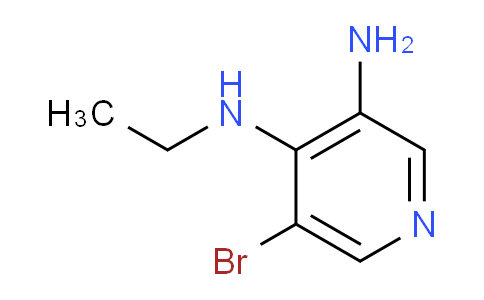 CAS No. 607371-03-9, 5-Bromo-N4-ethylpyridine-3,4-diamine