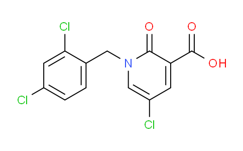 CAS No. 338977-77-8, 5-Chloro-1-(2,4-dichlorobenzyl)-2-oxo-1,2-dihydropyridine-3-carboxylic acid
